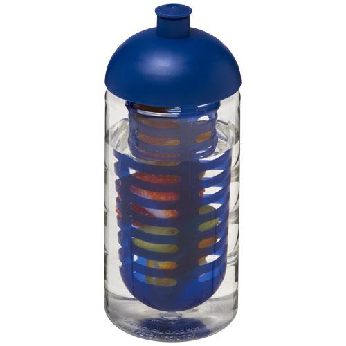Bidon H2O Bop® o pojemności 500 ml z wypukłym wieczkiem z możliwościąprzyrządzania wody smakowej-2315966