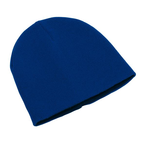 Dwustronna czapka NORDIC, granatowy, niebieski-2305907