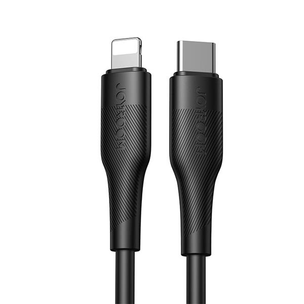 Joyroom kabel przewód USB Typ C - Lightning Power Delivery 20W 2,4A 0,25m czarny (S-02524M3 Black)-2213987
