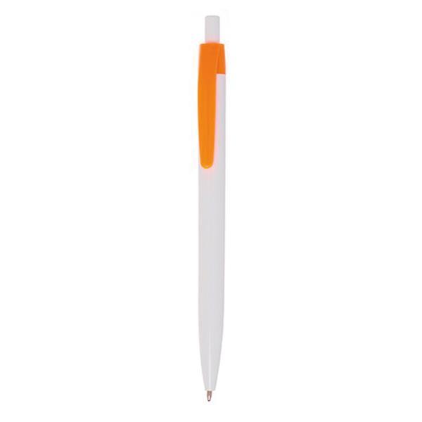 Długopis plastikowy z kolorowym klipsem-1915651