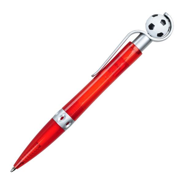 Długopis Kick, czerwony-544687