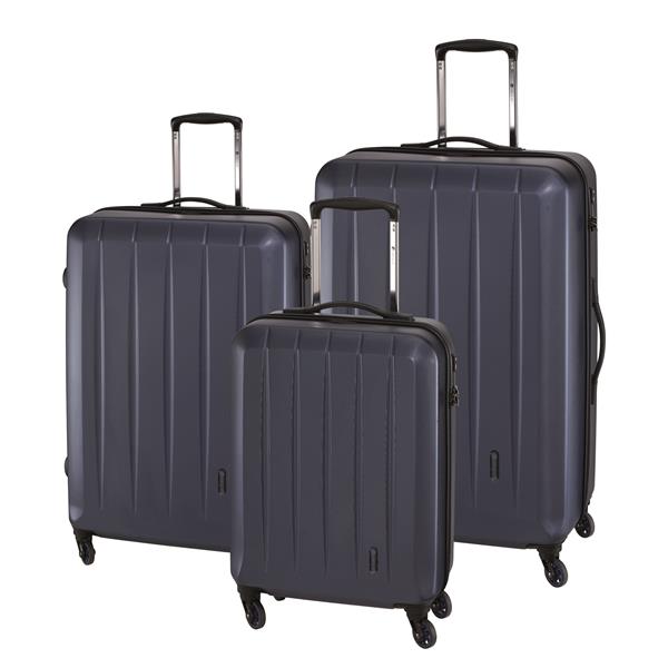 3-częściowy zest. walizek CORK, niebieski-2307503