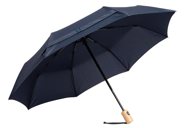 Automatyczny, wiatroodporny parasol kieszonkowy CALYPSO, granatowy-2942168