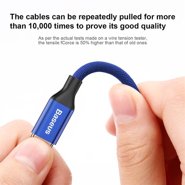 Baseus kabel Yiven USB - Lightning 1,8 m 2A niebieski-2053690