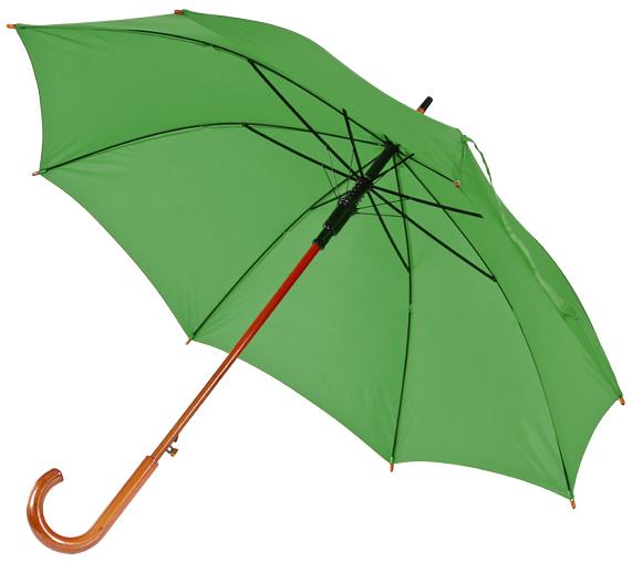 Drewniany parasol automatyczny NANCY-615938