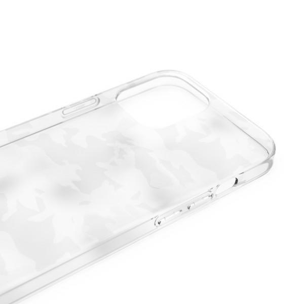 Etui Adidas OR SnapCase Camo na iPhone 12 Pro Max przezroczysty/biały 43706-2284585
