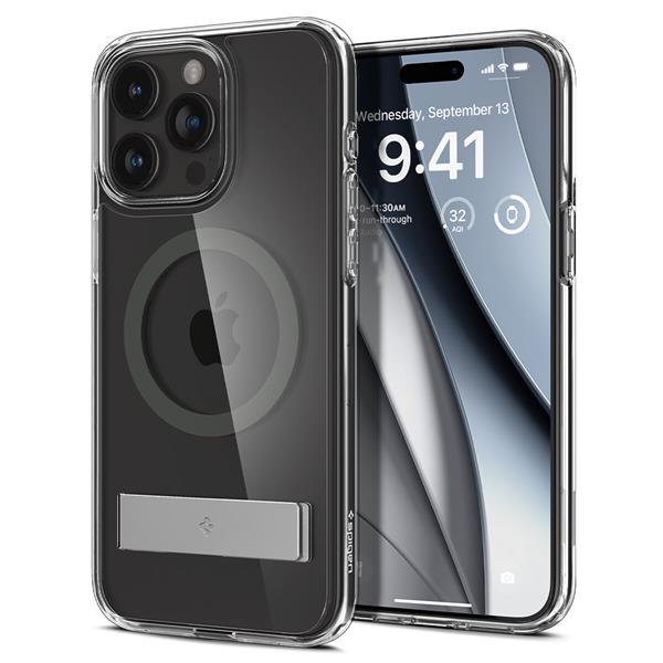 Spigen Ultra Hybrid S MagSafe, graphite - iPhone 15 Pro-3139606