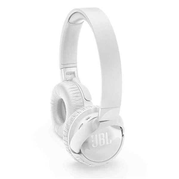 JBL słuchawki bezprzewodowe nauszne z redukcją szumów T600BT NC białe-1577616
