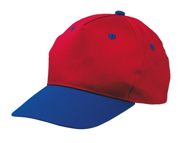 Dziecięca czapka baseballowa CALIMERO, czerwony, niebieski-2305854
