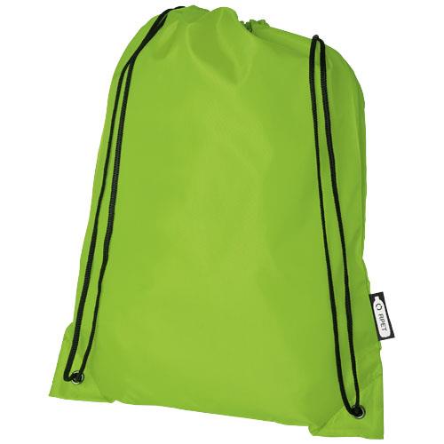 Plecak Oriole ze sznurkiem ściągającym z recyklowanego plastiku PET-2371584