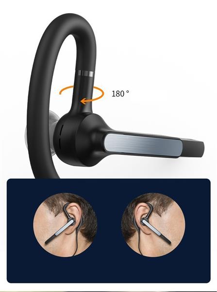 Baseus Covo zestaw słuchawkowy słuchawka Bluetooth 5.0 sterowana głosem czarny (NGA10-C01)-2287112
