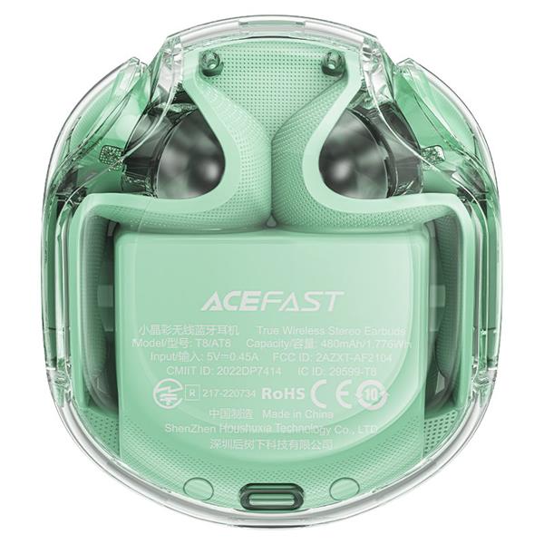 Acefast T8 słuchawki bezprzewodowe Bluetooth TWS miętowe-2965195