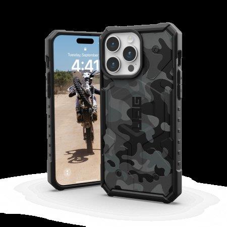 UAG Pathfinder MagSafe - obudowa ochronna do iPhone 15 Pro Max (midnight camo)-3140843