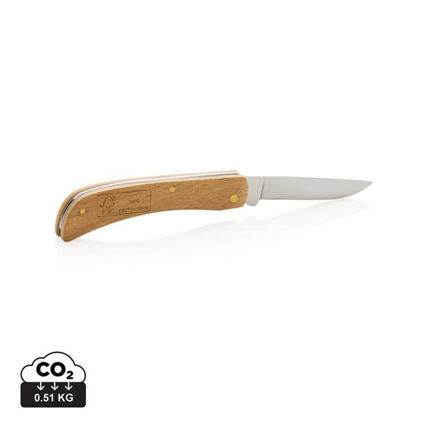 Drewniany nóż składany, scyzoryk-3040850