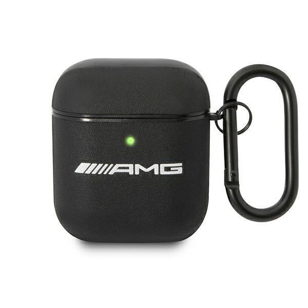 AMG AMA2SLWK AirPods cover czarny/black Leather-2627446