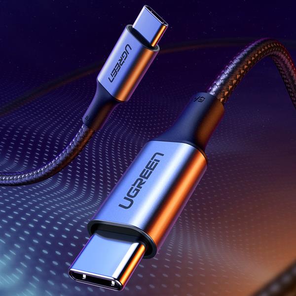 Ugreen kabel przewód USB Typ C - USB Typ C Power Delivery 100W Quick Charge FCP 5A 3m szary (90120 US316)-3103106