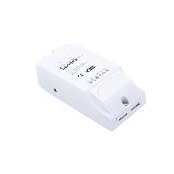 Sonoff DUAL R2 dwukanałowy inteligentny przełącznik przekaźnik Wi-Fi biały (IM160811001)-2172482