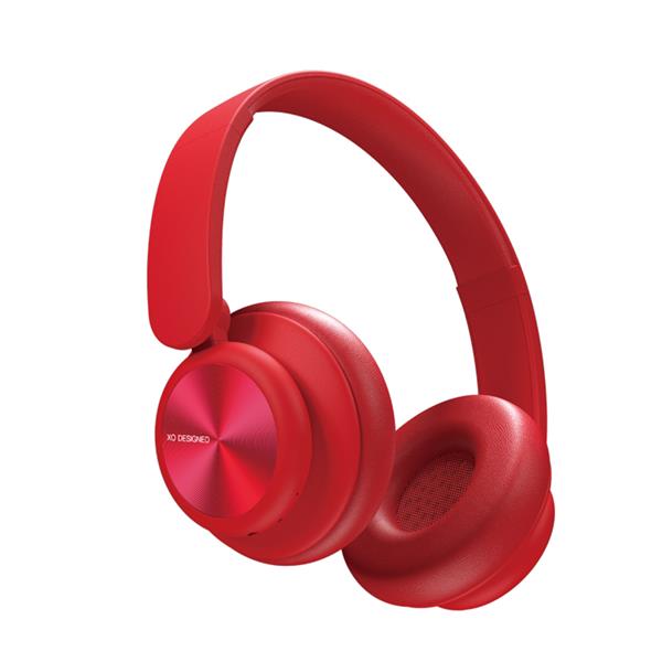 XO Słuchawki bluetooth B24 czerwone nauszne-1566956