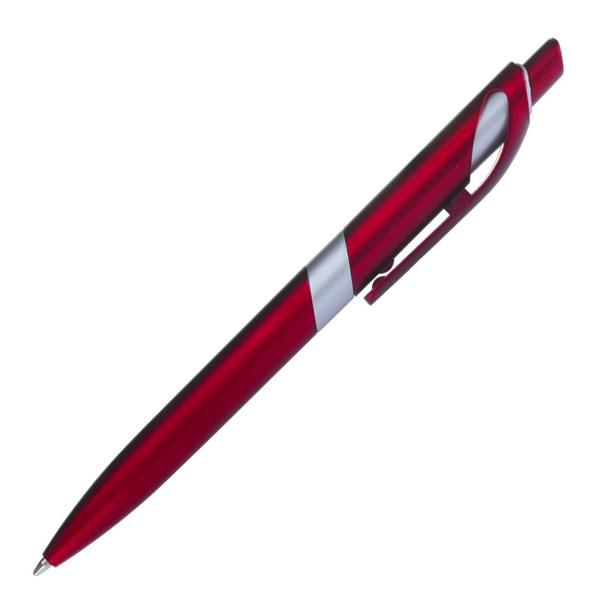 Długopis Malaga, czerwony-544994
