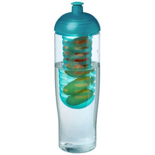 Bidon H2O Tempo® o pojemności 700 ml z wypukłym wieczkiem zmożliwością przyrządzania wody smakowej-2315557