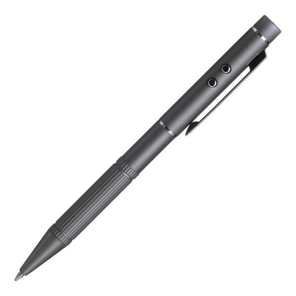 Długopis ze wskaźnikiem laserowym Stellar, grafitowy-1632003