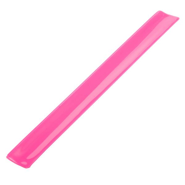 Opaska odblaskowa 30 cm, różowy-2010808