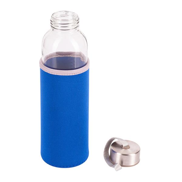 Szklana butelka Vim 500 ml, niebieski-1531727