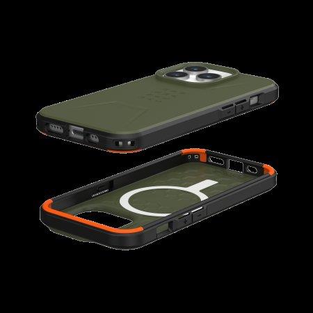 UAG Civilian Magsafe - obudowa ochronna do iPhone 15 Pro (olive)-3140971