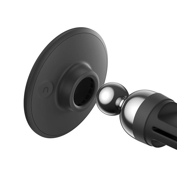 Baseus C01 samochodowy uchwyt magnetyczny do smartfona na kratkę wentylacyjną czarny (SUCC000101)-2405992