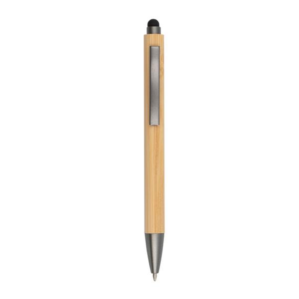 Bambusowy długopis, touch pen | Keandre-3083971