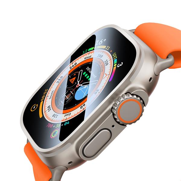 Baseus szkło hartowane do Apple Watch Ultra 49mm przezroczyste + zestaw czyszczący-2624696