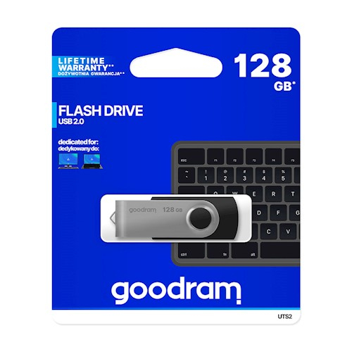 Goodram pendrive 128GB USB 2.0 UTS2 czarny-2044263