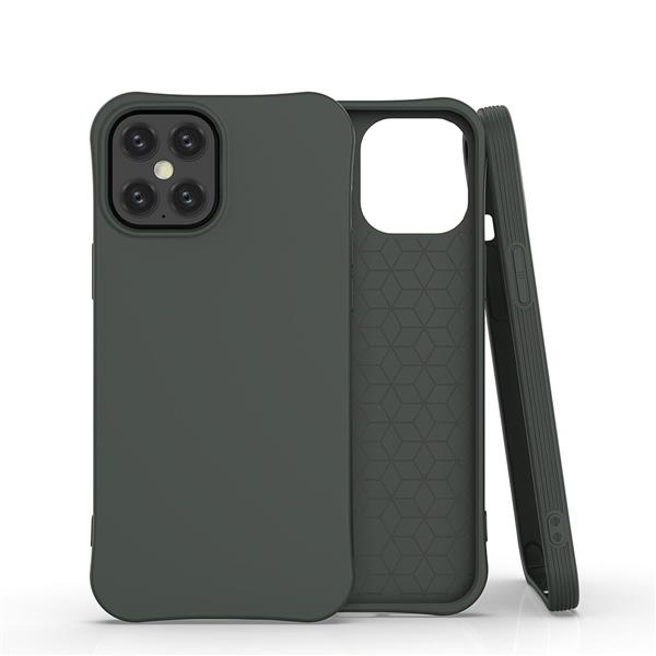Soft Color Case elastyczne żelowe etui do iPhone 12 Pro Max ciemnozielony-2165815