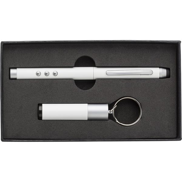 Wskaźnik laserowy, długopis, touch pen, lampka LED, odbiornik-484592