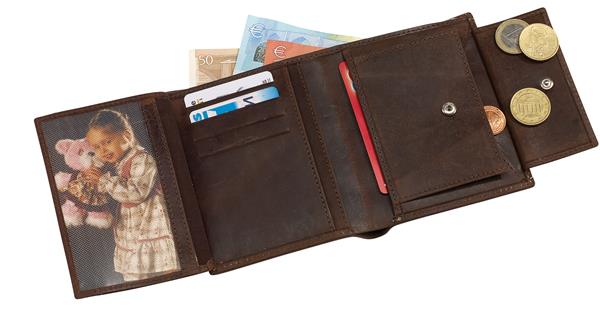 Skórzany portfel WILD STYLE-2546070