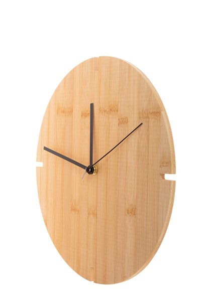 zegar ścienny z bambusa Tokei-3145931