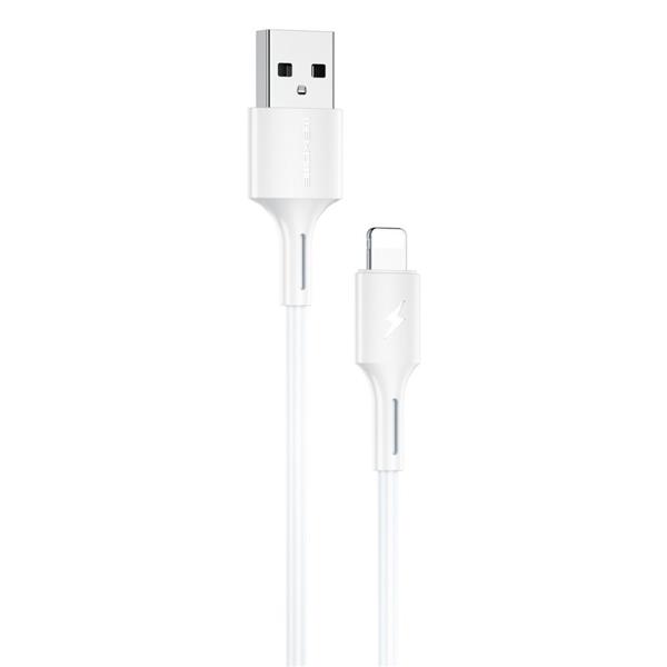 WK Design YouPin kabel przewód USB - Lightning 3A Power Delivery 1m biały (WDC-136i)-2199252