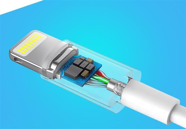 Ugreen kabel przewód USB - Lightning MFI 1m 2,4A biały (20728)-2150790