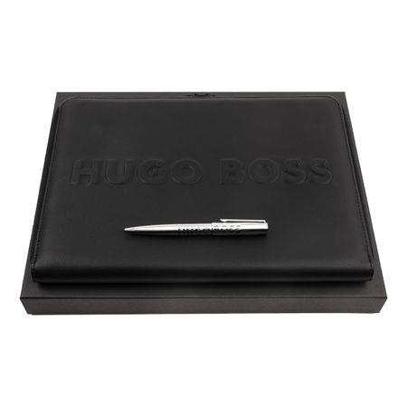 Zestaw upominkowy HUGO BOSS długopis i teczka A4 - HSH2094B + HTA209A-2980161