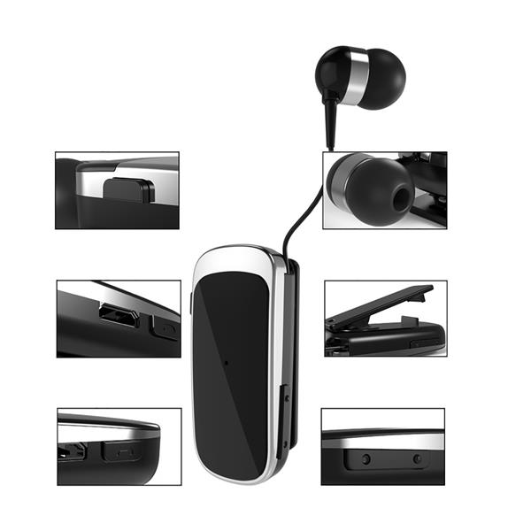 XO Słuchawka Bluetooth BE21 czarna-2058096