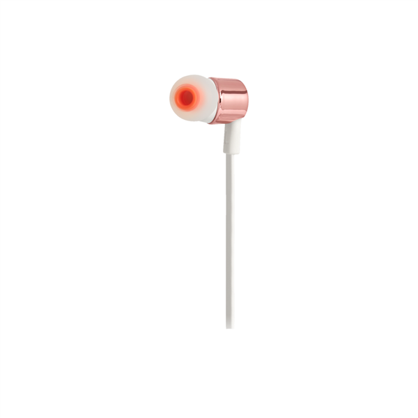 JBL słuchawki przewodowe T210 douszne białe, różowe elementy-2098254