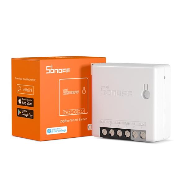 Sonoff ZBMINI inteligentny dopuszkowy przekaźnik ZigBee 3.0 biały (M0802010009)-2178451