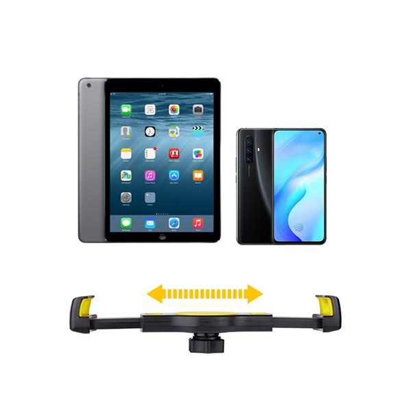 Remax składany uchwyt podstawka stojak statyw na telefon tablet (ekran od 4'' do 10'') czarno-żółty (RL-CH10 black-yellow)-2188487