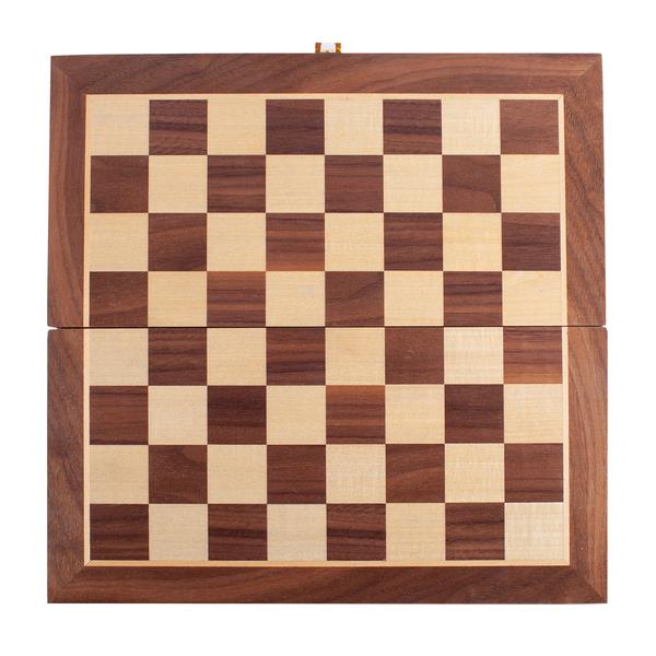 Drewniane szachy, brązowy - druga jakość-2352260