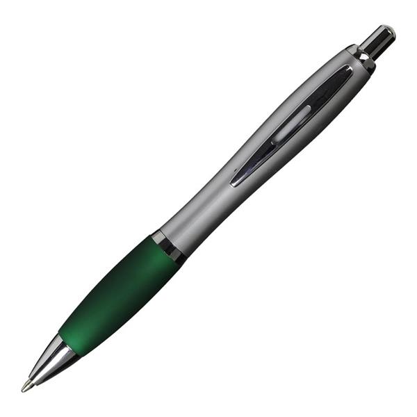 Długopis San Jose, zielony/srebrny-2010121