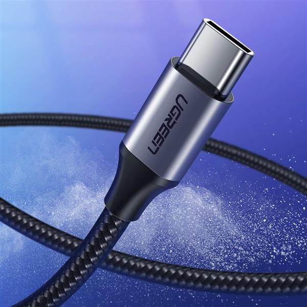 Ugreen kabel przewód USB - USB Typ C Quick Charge 3.0 3A 0,5m szary (60125)-3101387