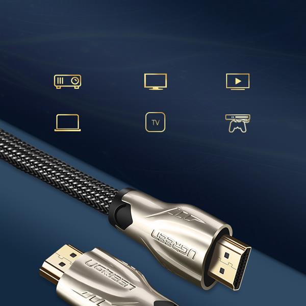 Ugreen kabel przewód HDMI 4K 60Hz 1.5m złoty (HD102)-2404399