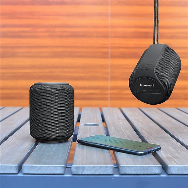 Tronsmart T6 Mini przenośny bezprzewodowy głośnik Bluetooth 5.0 15W czarny (364443)-2157432