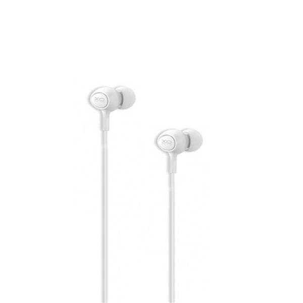 XO słuchawki przewodowe S6 jack 3,5mm dokanałowe białe-2063311