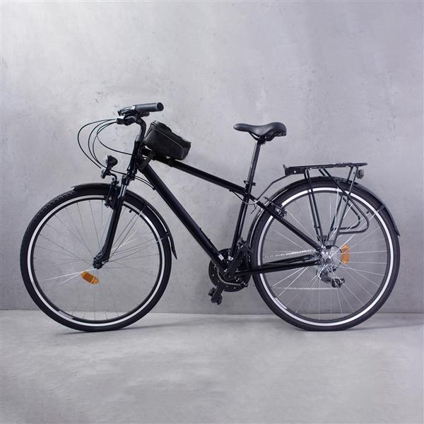 Wozinsky torba rowerowa na ramę z etui na telefon 2 l czarna (WBB17BK)-3101851